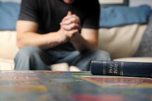 Prayer and a Bible